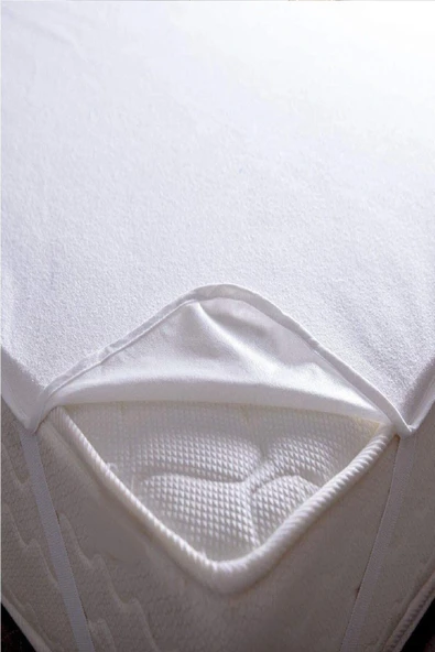 mycey Bebe Alez Ebatları Pamuklu Köşe Lastikli Sıvı Geçirmez Bebek Yatak Koruyucu Alezi - 2