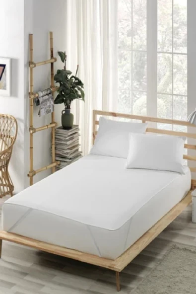 Divanev Battal Çift Kişilik 220x200 Cm Sıvı Geçirmez Pamuk Alez - Resim 5