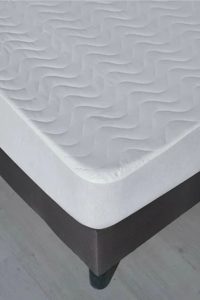 Bebesi Bebesi Sıvı Geçirmez Fitted Kapitoneli Alez 220x200 Cm Çift Kişilik Alez - Resim 2