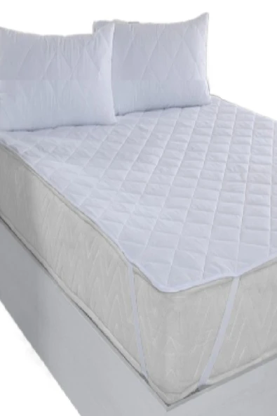 Bebesi Kapitoneli Sıvı Geçirmez Alez 140x200 Cm Tek Kişilik Köşe Lastikli