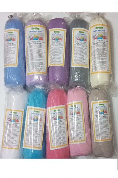 Evony Lastikli Pamuk Penye Çarşaf Mavi 180x200 Cm - 5