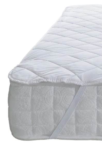 Bebesi Kapitoneli Sıvı Geçirmez Alez 160x200 Cm Tek Kişilik Köşe Lastikli - Resim 2