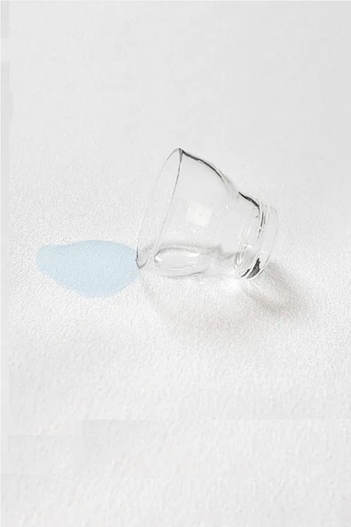 Altın Karma Sıvı Geçirmez Pamuk Alez 200x220 Cm Çift Kişilik - Resim 5