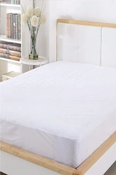 mycey 200x200 30 Cm Fitted Pamuk Havlu Çarşaf Sıvı Geçirmez