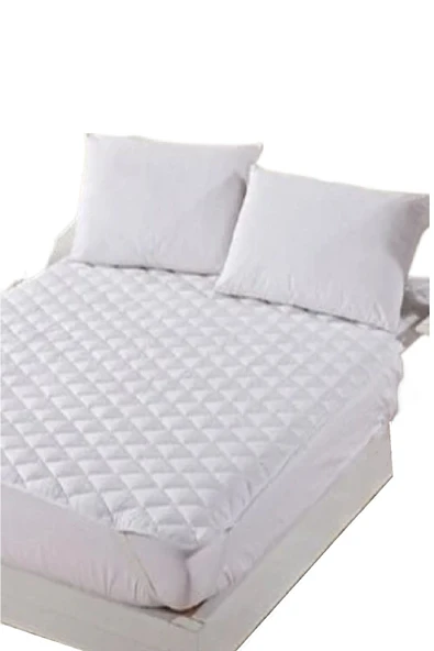 mycey Kapitoneli Sıvı Geçirmez Alez 140x200 Cm Tek Kişilik Köşe Lastikli - Resim 3