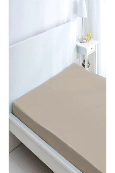 Bebesi Çift Kişilik Havlu Çarşaf Takımı Renk Açık Kahve 150x200 Cm - 3