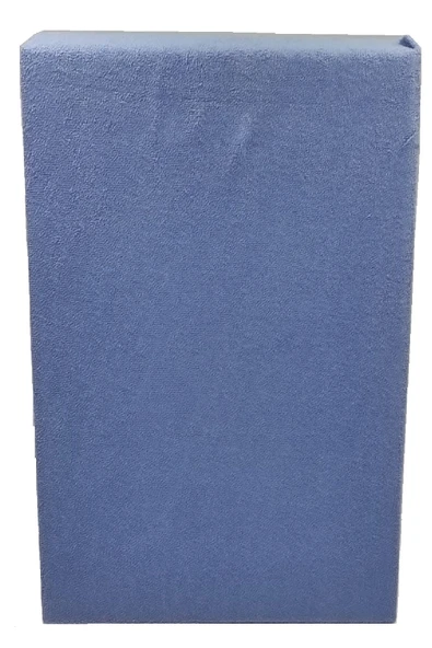 Bebesi Çift Kişilik Havlu Çarşaf Takımı Renk Mavi 150x200 Cm - 4