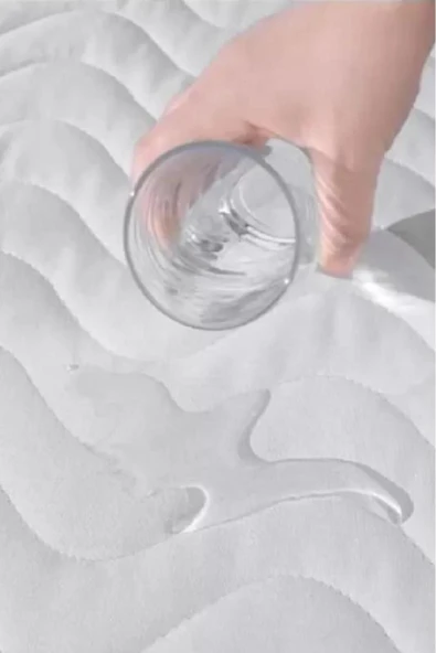 Bebesi Kapitoneli Sıvı Geçirmez Alez 60x120 Cm Tek Kişilik Köşe Lastikli - Resim 5