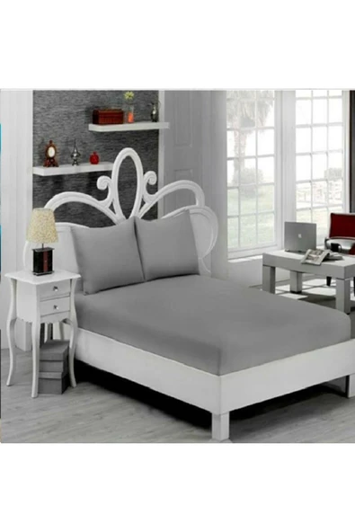 Altın Karma Havlu Lastikli Çarşaf Takımı 180x200 Cm 2 Adet 50x70 Cm Yastık Kılıfı