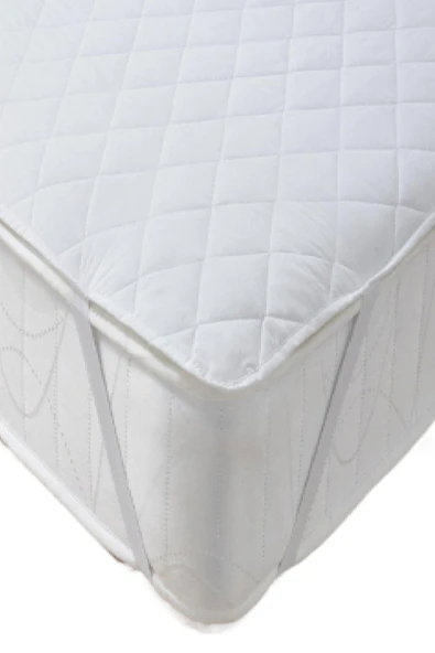 mycey Kapitoneli Sıvı Geçirmez Alez 140x200 Cm Tek Kişilik Köşe Lastikli - Resim 4