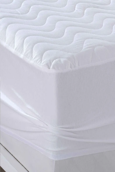 Evony Fitted Kapitoneli Alez 220x200 Cm Çift Kişilik Sıvı Geçirmez Çarşaf ürün görseli 1