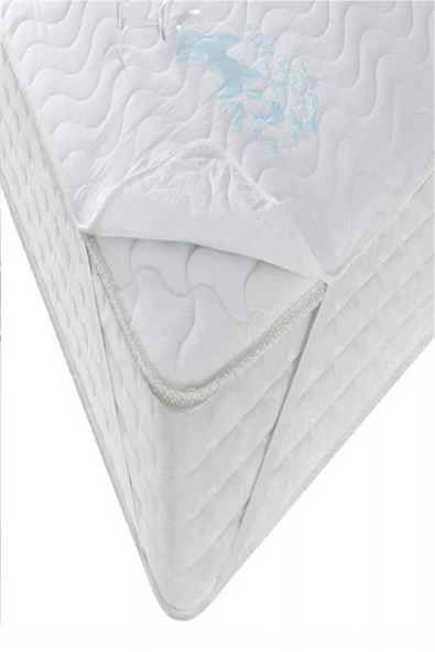 Bebesi Kapitoneli Sıvı Geçirmez Alez 60x120 Cm Tek Kişilik Köşe Lastikli - Resim 2