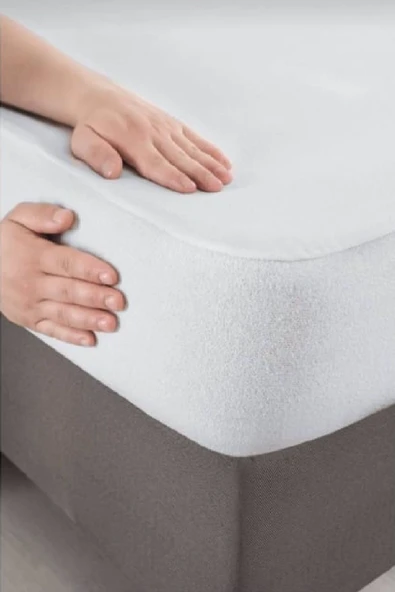 Evony Tek Kişilik 90x190 30 Cm Pamuklu Fitted Sıvı Geçirmez Alez