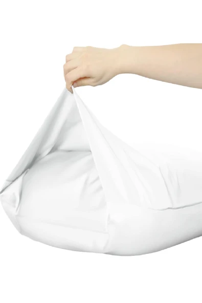 Altın Karma 6 Adet Yastık Kılıfı Pamuklu Beyaz 50x70 Cm Beyaz - 3