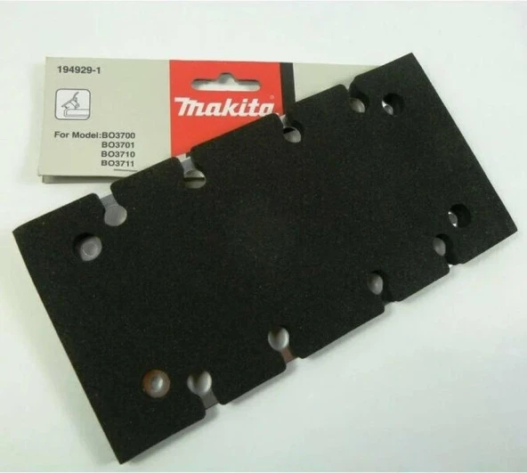 Makita 194929-1 Titreşim Zımpara Tabanı (BO3700 ve BO3710) - 2