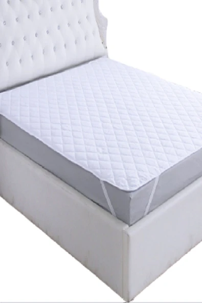 Evony Kapitoneli Sıvı Geçirmez Alez 200x200 Cm Tek Kişilik Köşe Lastikli ürün görseli 1