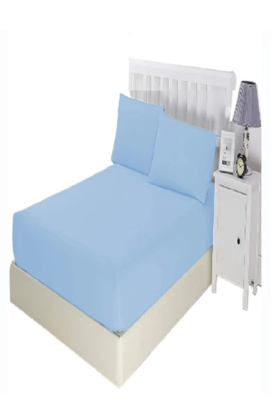 mycey Çift Kişilik Lastikli Pamuk Penye Çarşaf Takımı 200x200 30 Cm