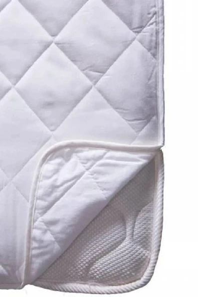 Bebesi Yatak Koruyucu Kapitoneli 90x190 Cm Tek Kişilik Çarşaf Köşe Lastikli - Resim 5