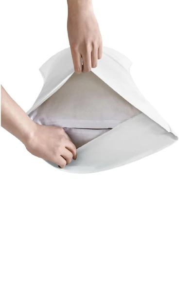 Divanev 4 Adet Pamuklu Yastık Kılıfı 50x70 cm Fermuarsız Beyaz