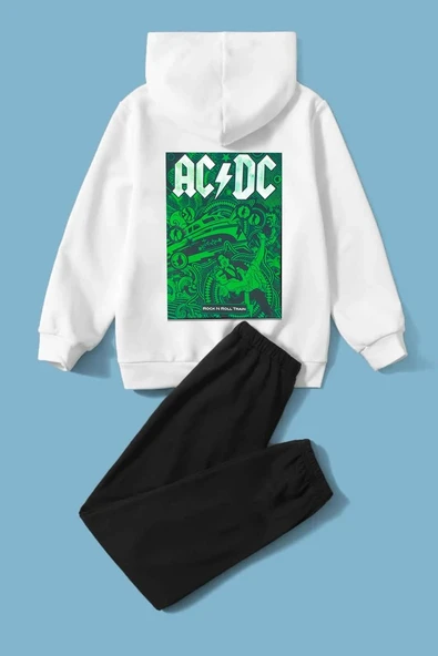 Çocuk Acdc Eşofman Takımı - 7