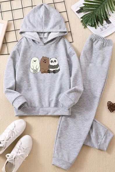 Çocuk Kafadar Ayılar Eşofman Takımı - Resim 7