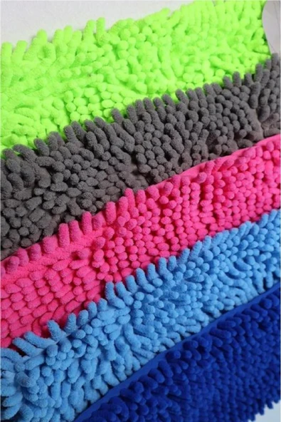 Suff 2 Adet Nemli Ve Kuru Makarna Mop Ucu Mikrofiber Paspas Yedeği 40 Cm - 3