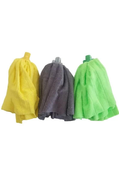 WİKRO Wikro 2 Adet Mikrofiber Mop Paspas Yedek Ucu