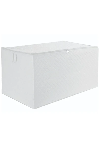 Bebesi 3 Adet Extra Telalı Kaliteli Yorgan Hurcu & 100x50x50 Cm Ölçüde Beyaz - 2