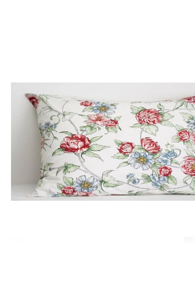 mycey Gül Desenli Yastık Kılıfı 50x70 Cm 10 Adet - 2
