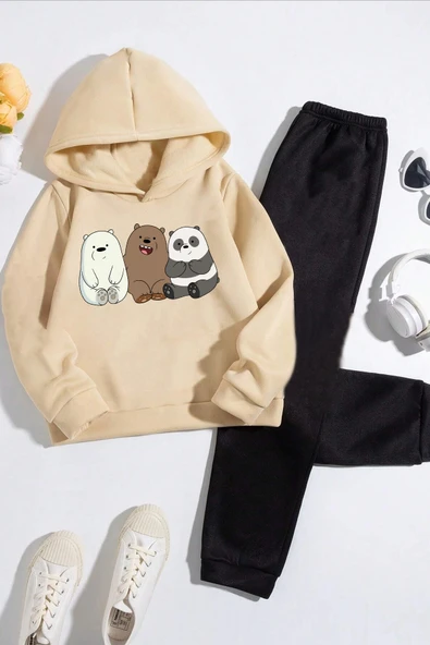 Çocuk Kafadar Ayılar Eşofman Takımı - Resim 9