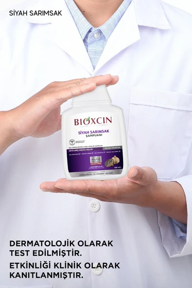 BİOXCİN Siyah Sarımsak Şampuanı 300 Ml - Dökülme ve İncelme Karşıtı Şampuan - 7