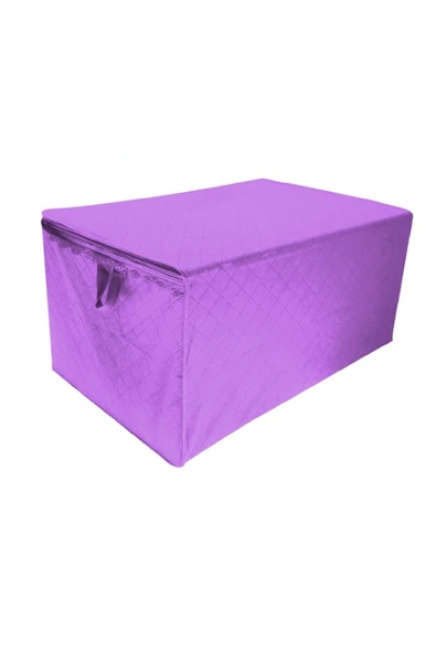 Divanev 3 Adet Extra Telalı Kaliteli Yorgan Hurcu & 100x50x50 Cm Ölçüde Hurç Lila - 3