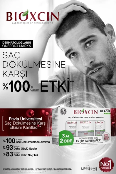 BİOXCİN Genesis Yağlı Şaçlar İçin 300ml 3 AL 2 ÖDE - Klasik Saç Dökülme Karşıtı Şampuan - 2