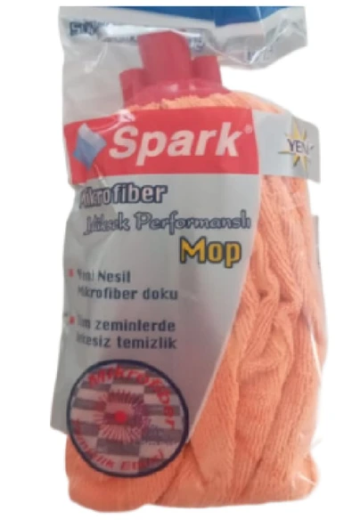 Spark 1 Adet Mikrofiber Havlu Vileda Paspas Mop Yedek Ucu - 4