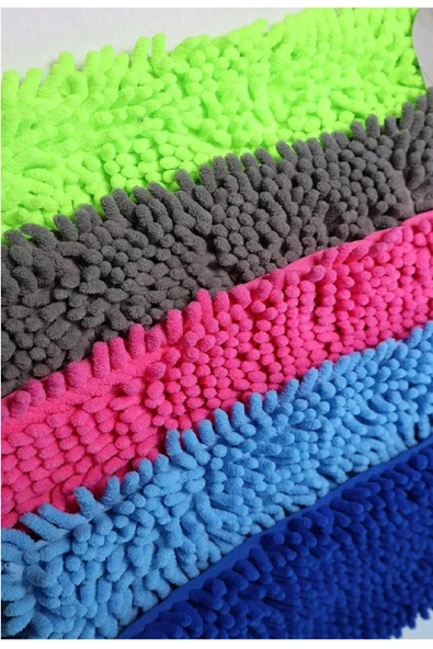 Suff 1 Adet Nemli Ve Kuru Makarna Mop Ucu Mikrofiber Paspas Yedeği 40 Cm - 3
