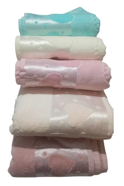 Kayra 6 Adet Kadife El Ve Yüz Havlusu 50x90 Cm