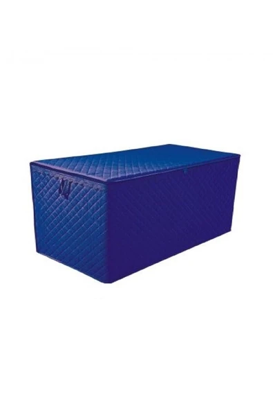 Divanev 3 Adet Extra Telalı Kaliteli Yorgan Hurcu & 100x50x50 Cm Ölçüde Hurç Lacivert - 5