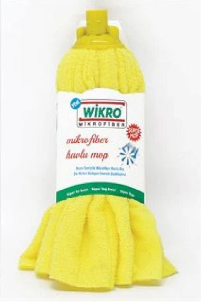 WİKRO 2 Adet Wikro Mop Paspas Ucu Vileda Tipi Mop