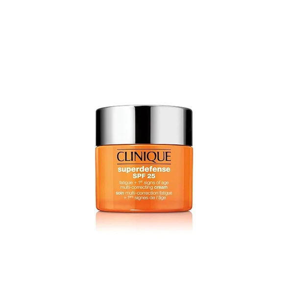 Clinique Superdefense SPF25 Kuru Ciltler İçin Yaşlanma Karşıtı Nemlendirici Krem 50ml