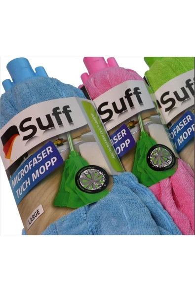 Suff Mikrofiber Büyük Boy Havlu Mop (90X64CM) Mix Renk - 5