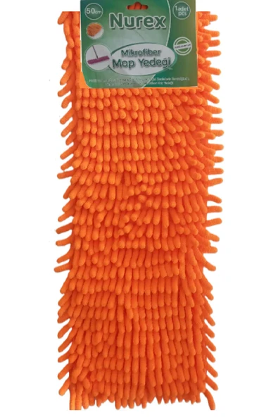 Nurev Nurex Makarna Mop Ucu Mikrofiber Paspas Yedeği 50 Cm - 3