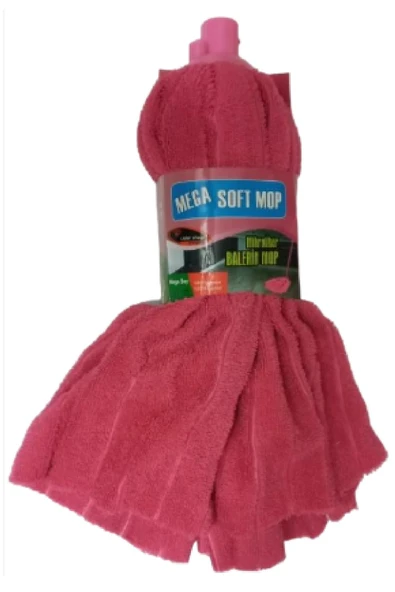 mega soft 5 Adet Mega Mikrofiber Havlu Paspas Mop Xl Yedek Ucu - 2