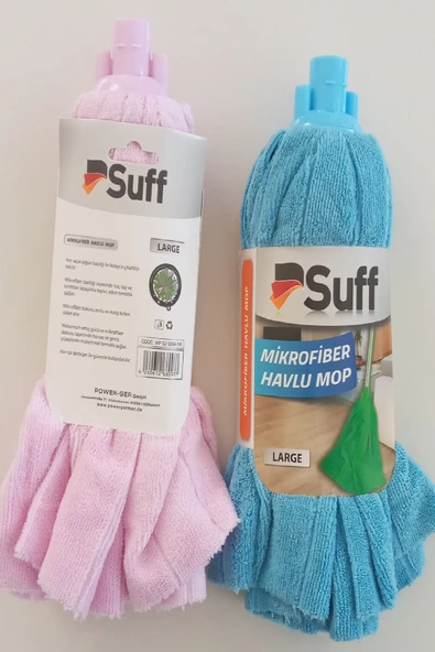 Suff 2 Adet Mikrofiber Havlu Mop Large - 2