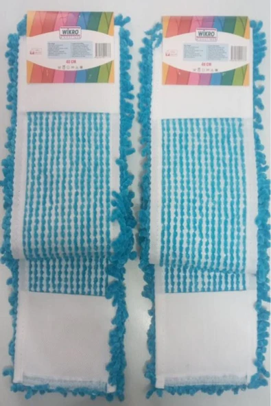 WİKRO Wikro 1 Adet Mikrofiber Makarna Mop 50 Cm - 2
