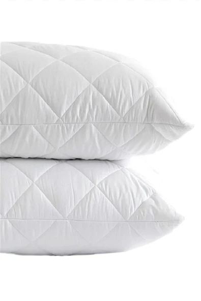 mycey 2 Adet Kapitone Yastık Kılıfı Fermuarlı 50x70 Cm Yastık Koruyucu - 2