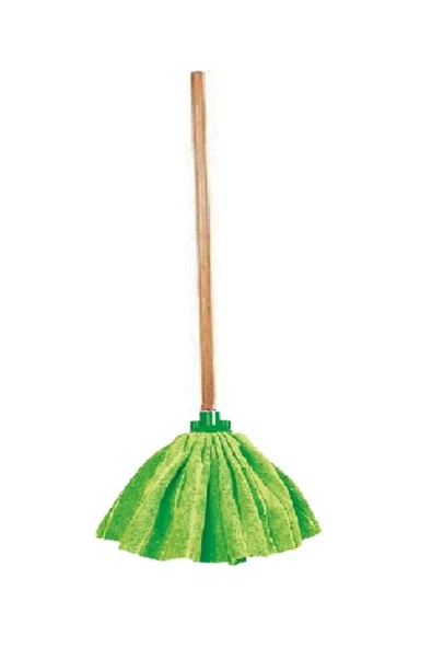 Spark Havlu Vileda Paspas Mop Ucu Ve Ahşap Sapı Takım - 4
