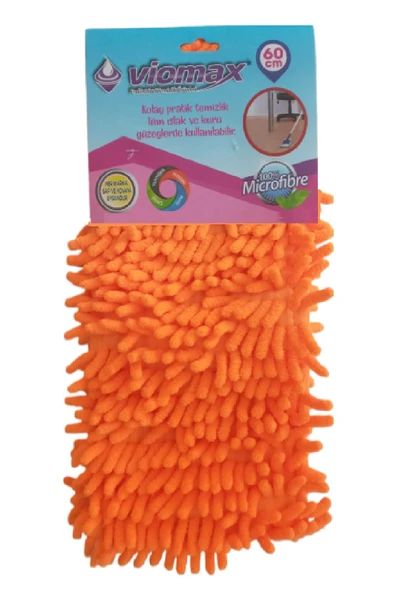 Viomax Makarna Mop Ucu Mikrofiber Paspas Yedeği 60 Cm - 2