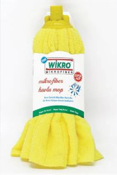WİKRO Wikro 2 Adet Mikrofiber Mop Paspas Yedek Ucu Vileda Tipi Mop - 2