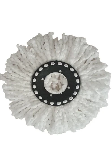 MR.PRATİC Mr.Pratic  6 Adet 360 Döner Başlıklı Yedek Jumbo Mop - 2