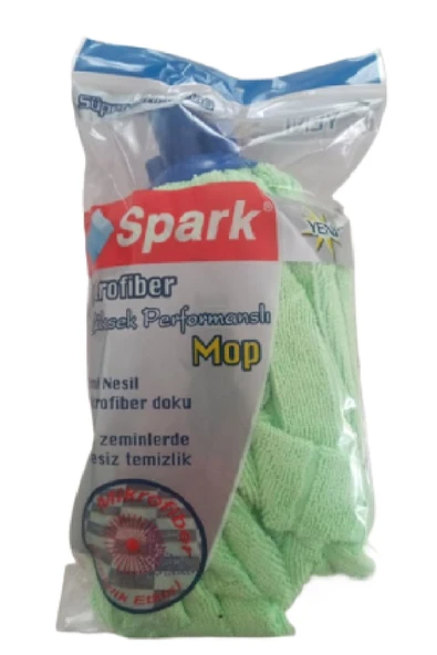 Spark 4 Adet Mikrofiber Havlu Vileda Paspas Mop Yedek Ucu - 7